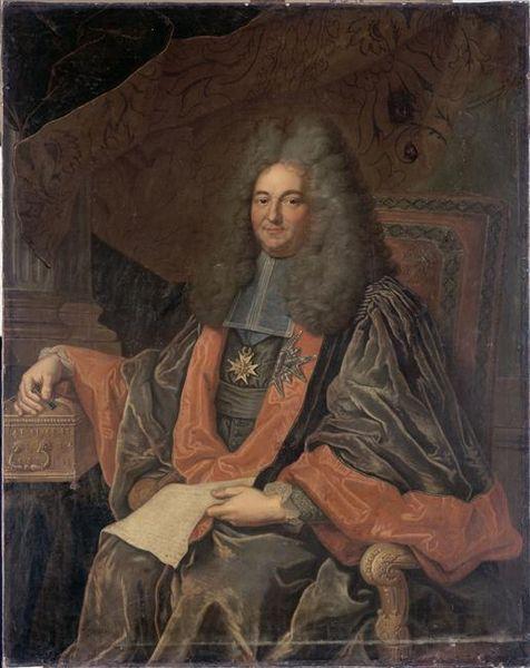 Hyacinthe Rigaud Portrait of Joseph Fleuriau d'Armenonville Norge oil painting art